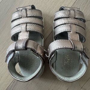 Stylish Metallic Kids Sandals